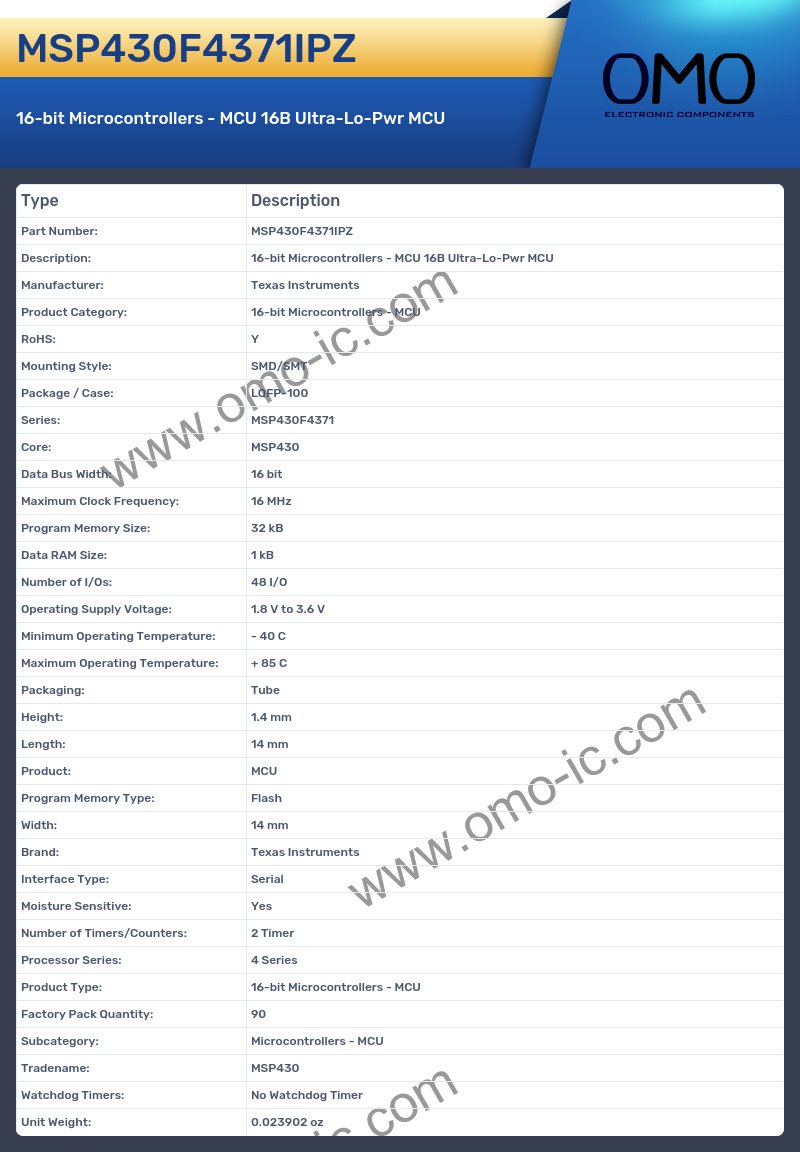 MSP430F4371IPZ