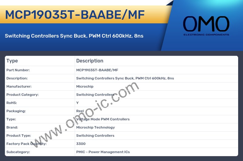 MCP19035T-BAABE/MF