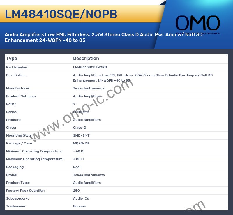 LM48410SQE/NOPB