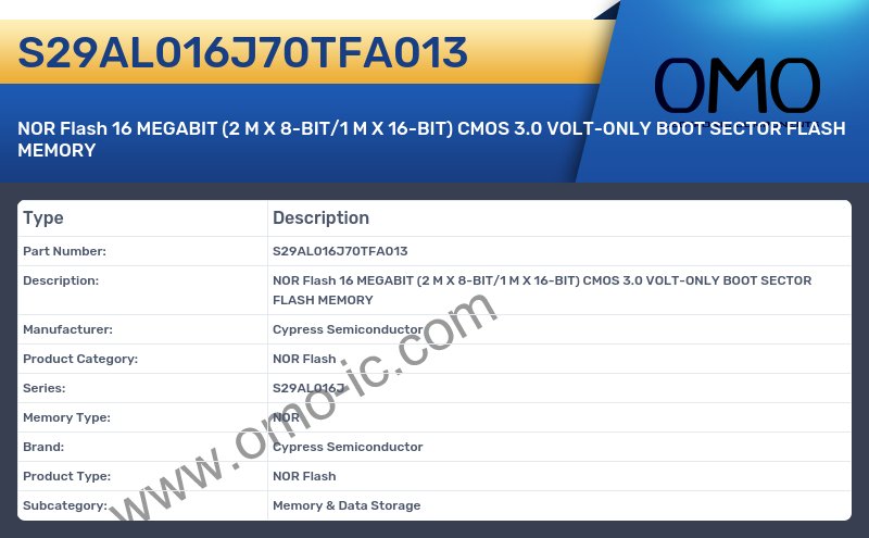 S29AL016J70TFA013