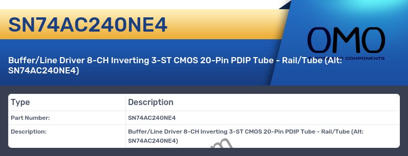 SN74AC240NE4