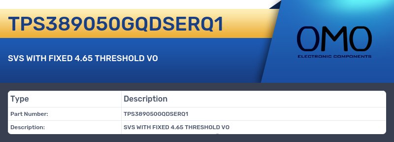 TPS389050GQDSERQ1