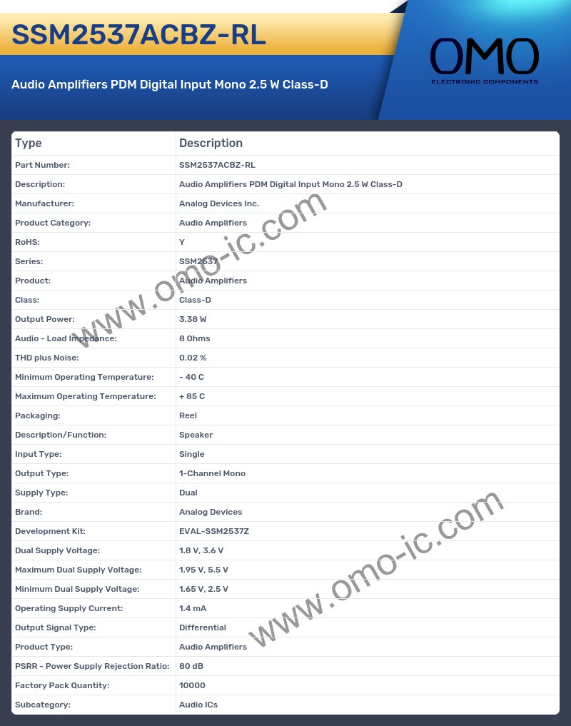 SSM2537ACBZ-RL