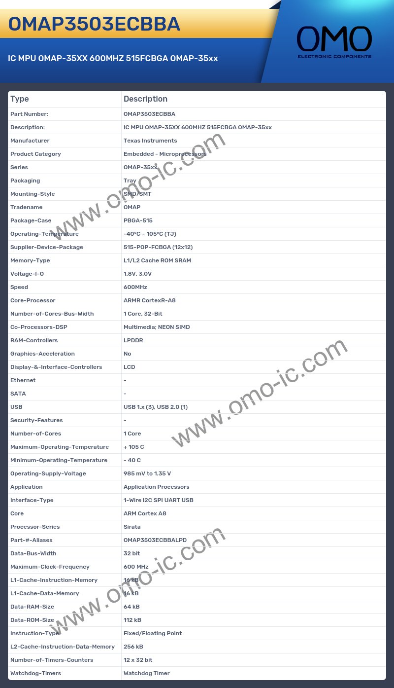 OMAP3503ECBBA