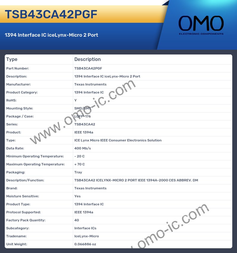 TSB43CA42PGF