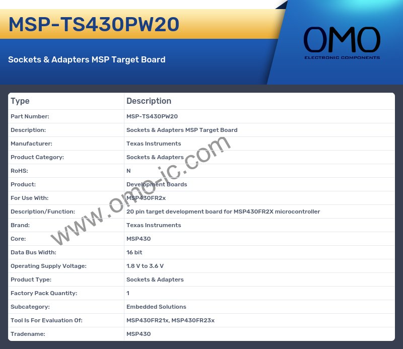 MSP-TS430PW20