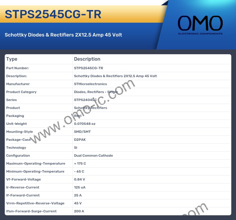 STPS2545CG-TR