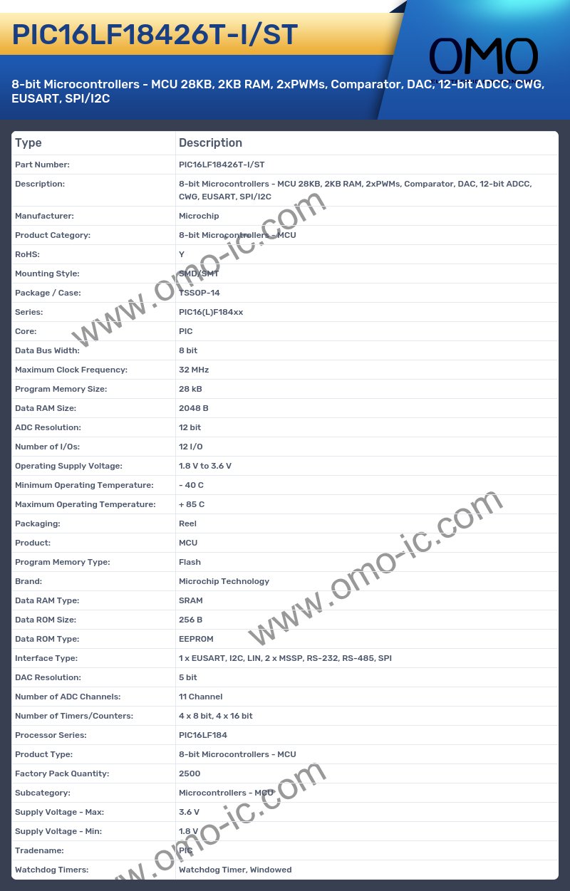 PIC16LF18426T-I/ST