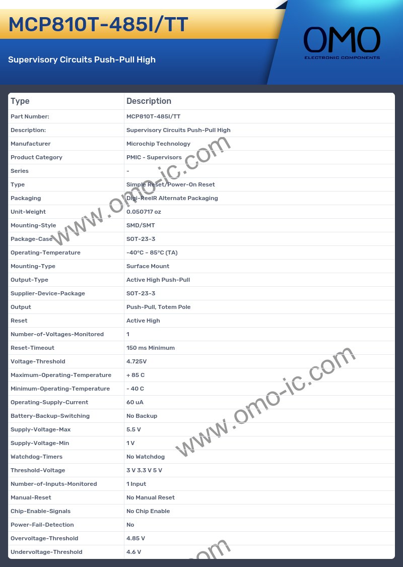 MCP810T-485I/TT