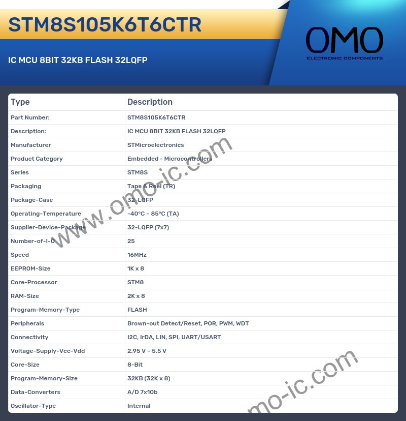 STM8S105K6T6CTR