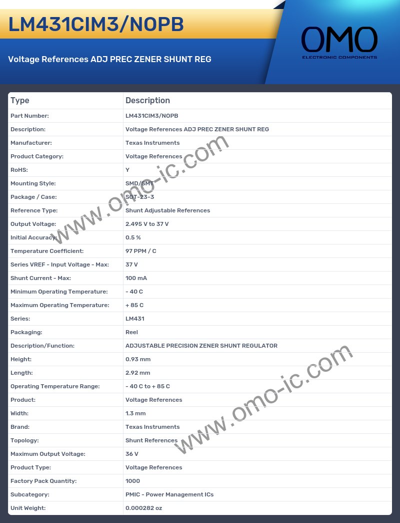 LM431CIM3/NOPB