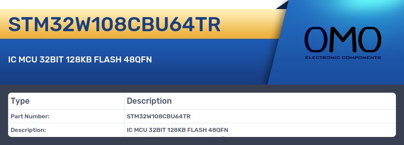 STM32W108CBU64TR