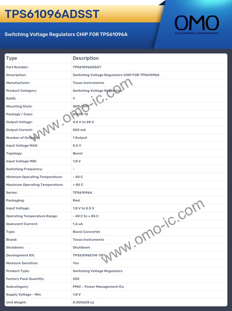 TPS61096ADSST