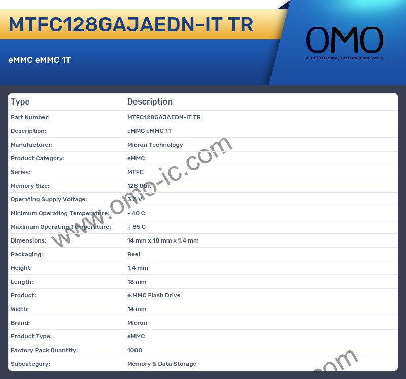 MTFC128GAJAEDN-IT TR
