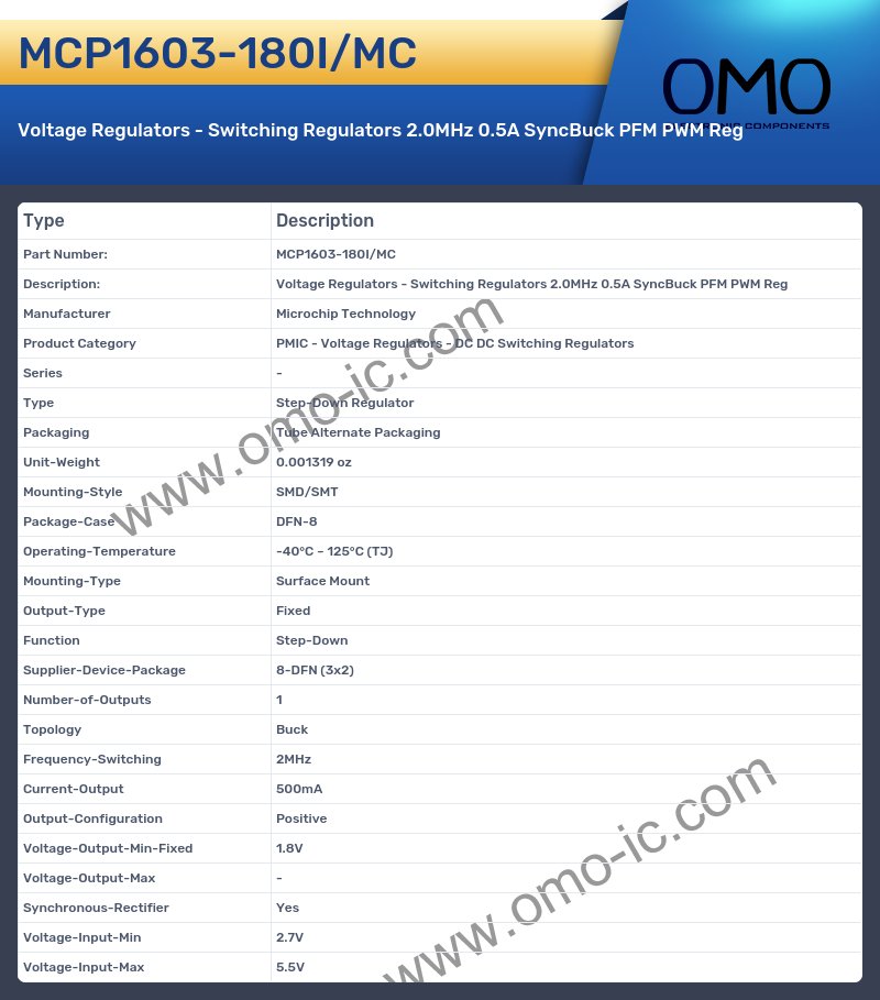 MCP1603-180I/MC
