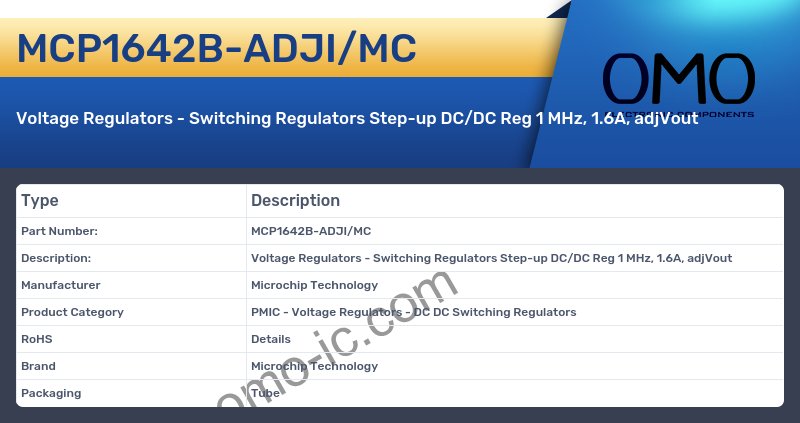 MCP1642B-ADJI/MC