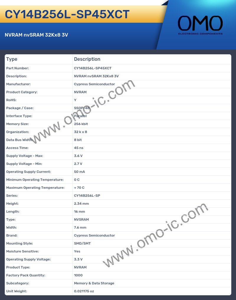 CY14B256L-SP45XCT