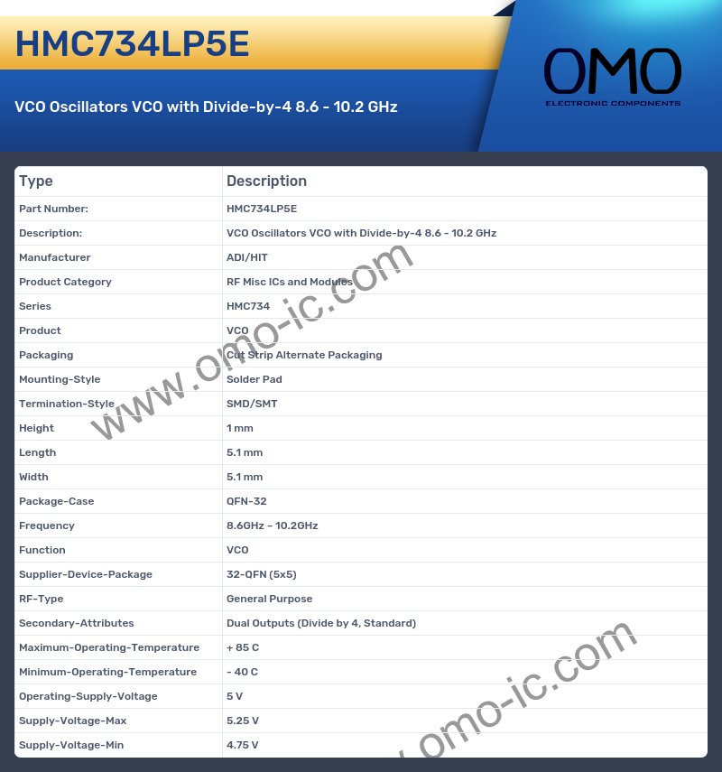 HMC734LP5E