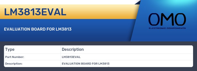 LM3813EVAL