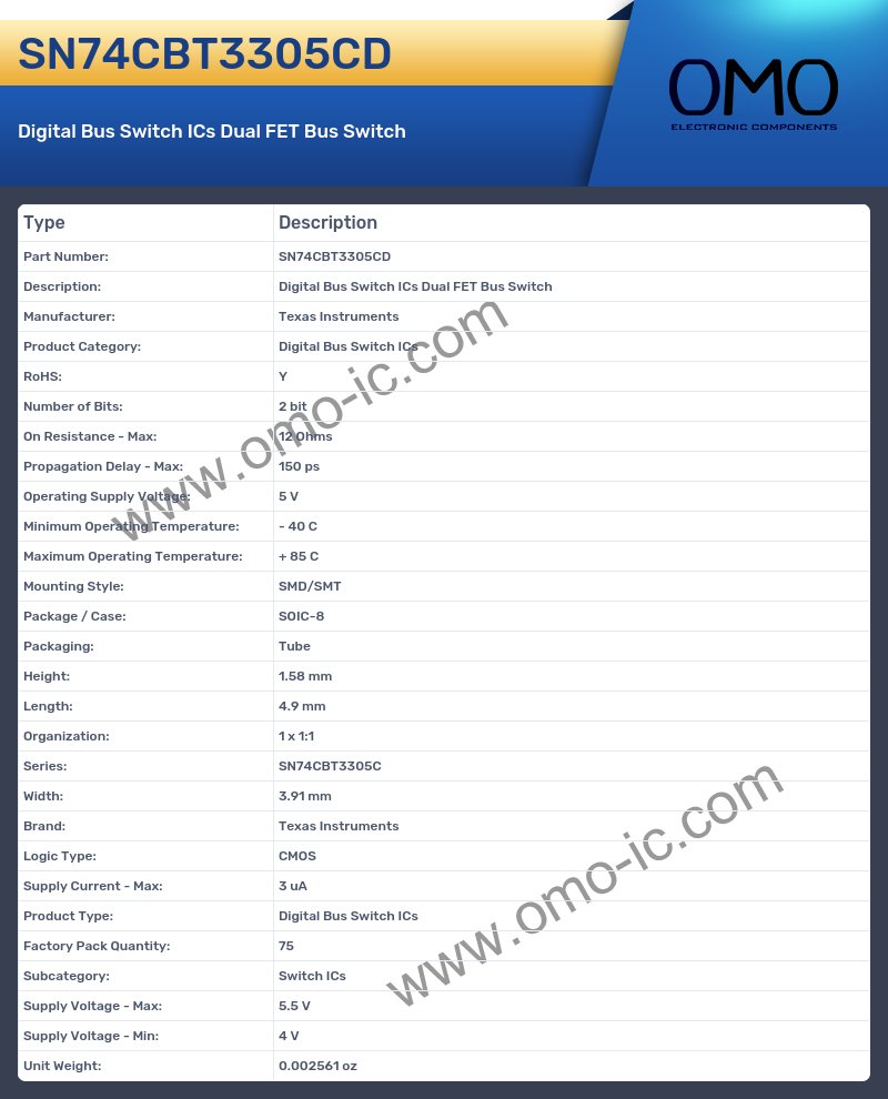 SN74CBT3305CD