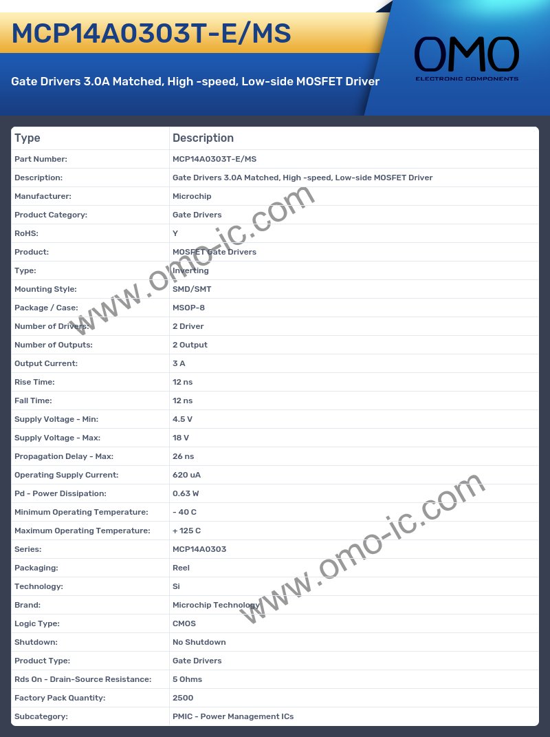 MCP14A0303T-E/MS