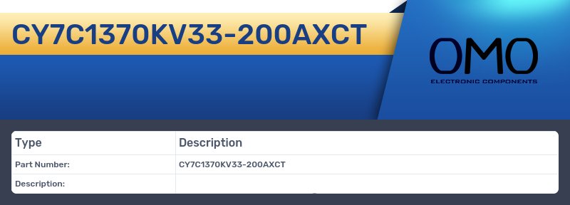 CY7C1370KV33-200AXCT