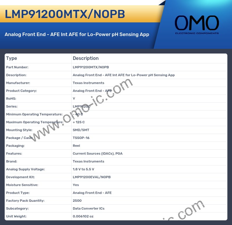 LMP91200MTX/NOPB