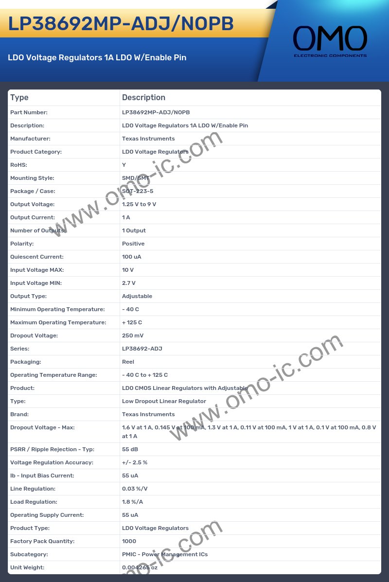 LP38692MP-ADJ/NOPB