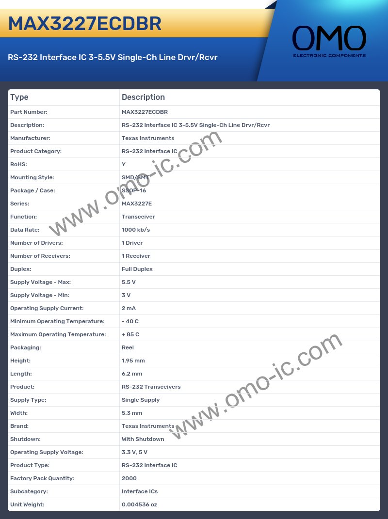 MAX3227ECDBR