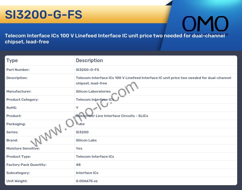 SI3200-G-FS