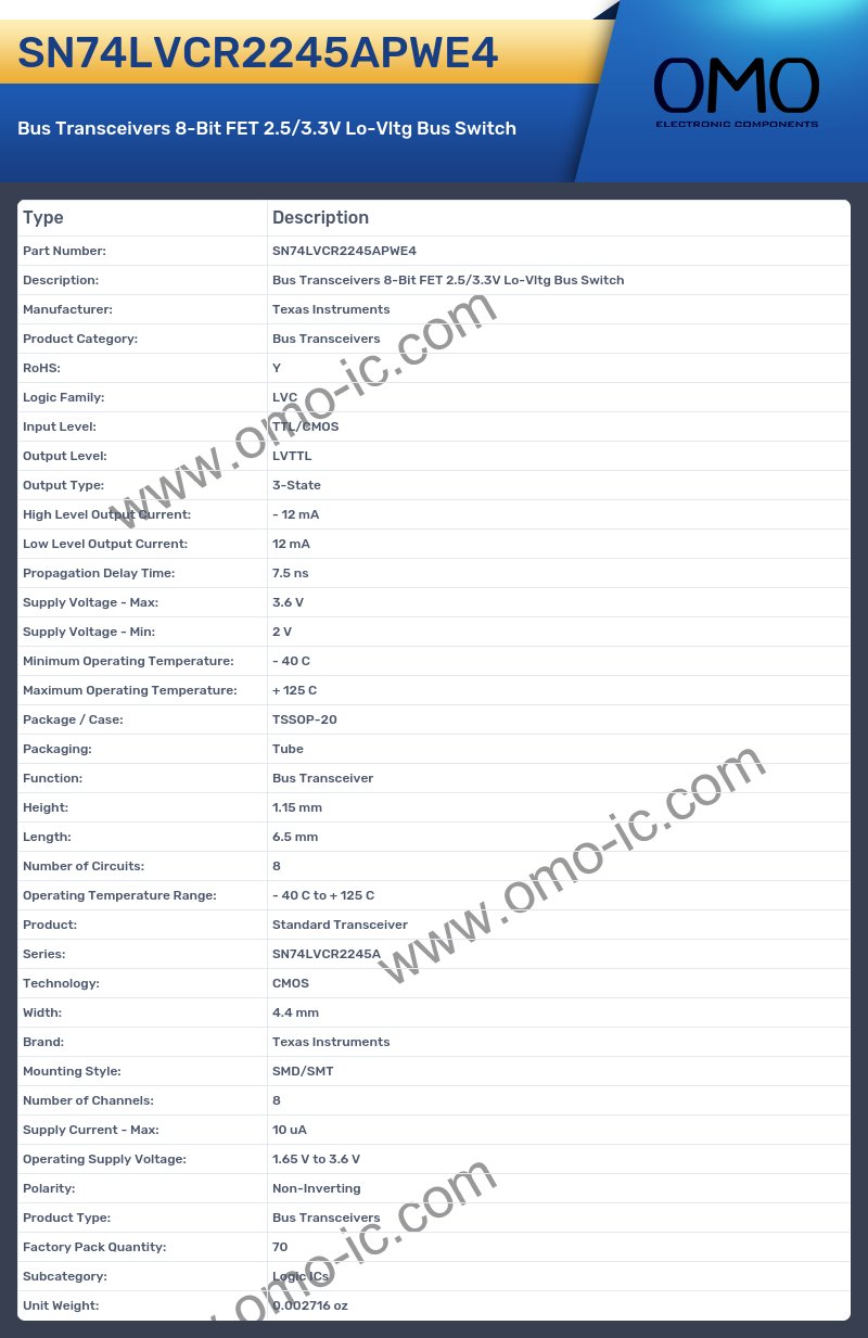 SN74LVCR2245APWE4