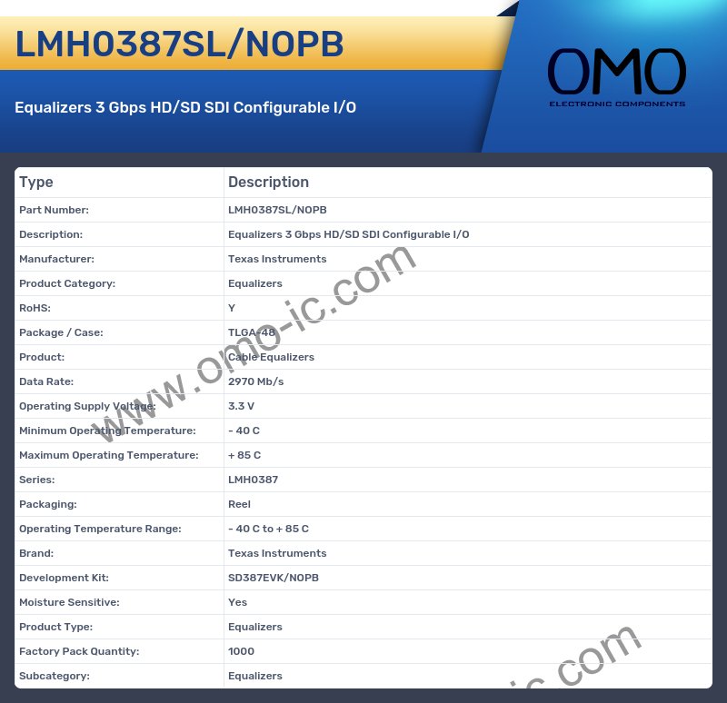 LMH0387SL/NOPB