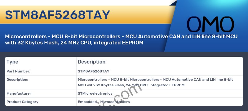 STM8AF5268TAY
