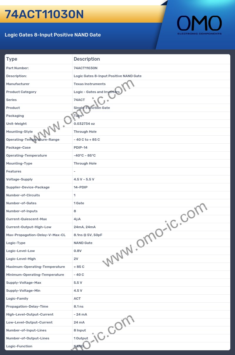 74ACT11030N