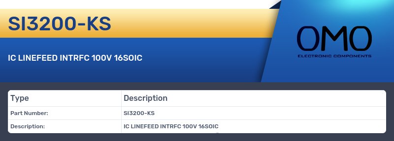 SI3200-KS