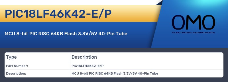 PIC18LF46K42-E/P