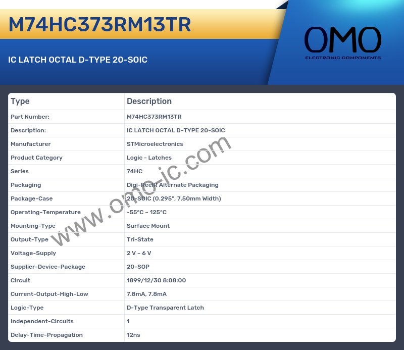 M74HC373RM13TR