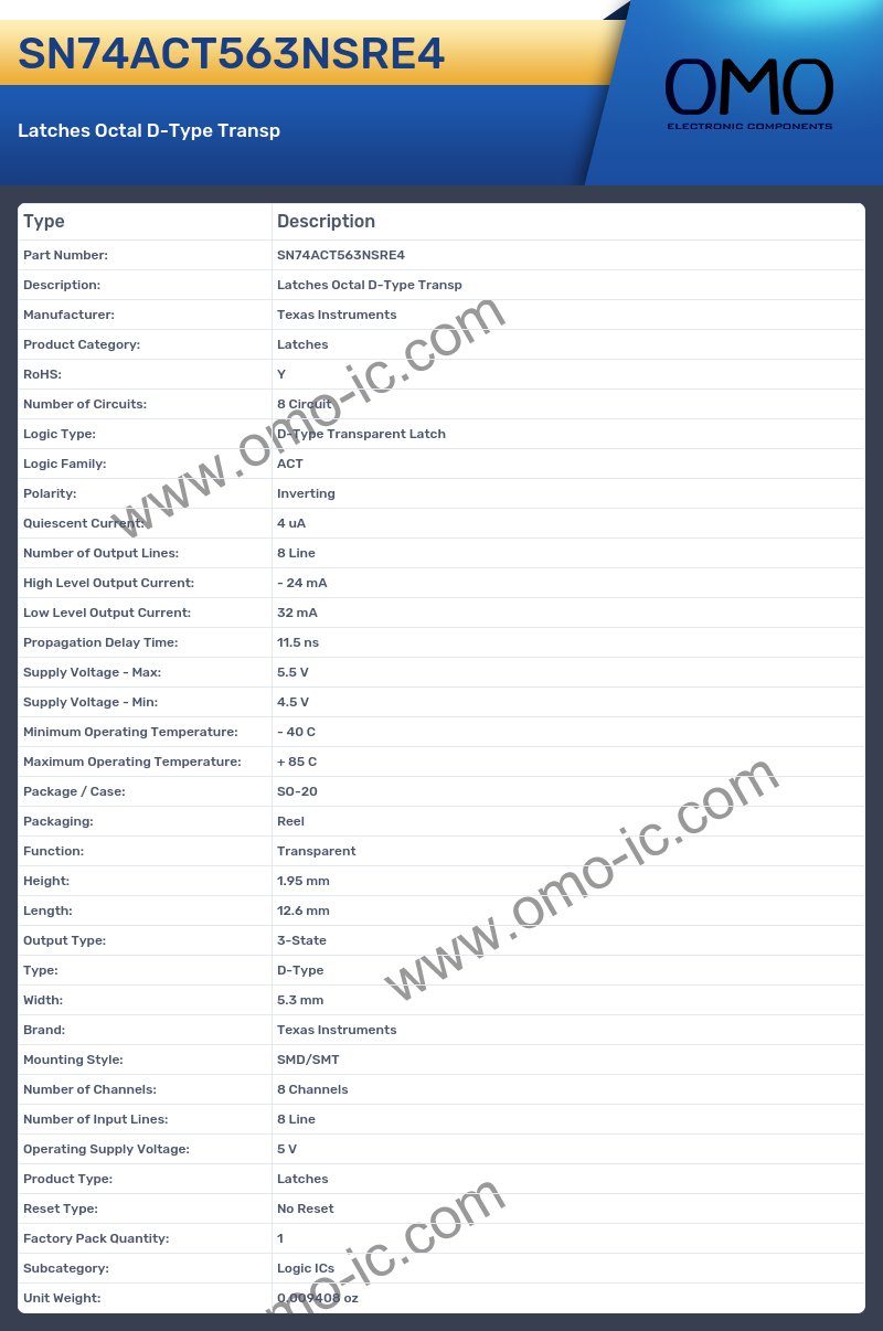 SN74ACT563NSRE4