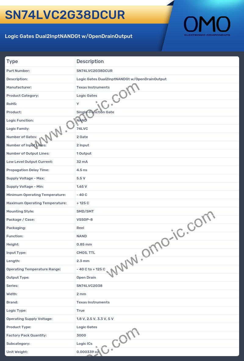SN74LVC2G38DCUR