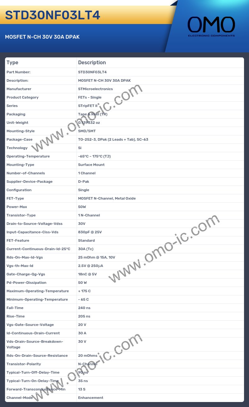 STD30NF03LT4