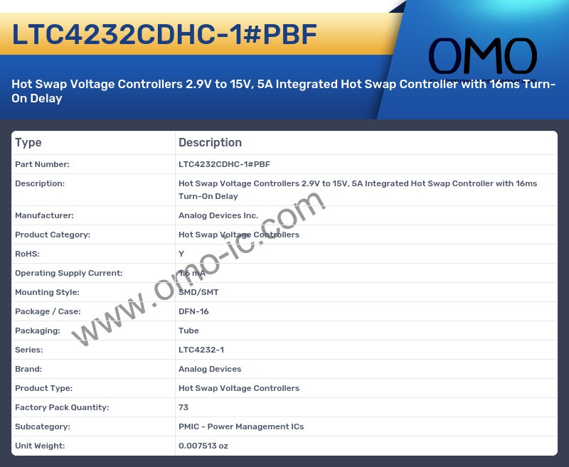 LTC4232CDHC-1#PBF
