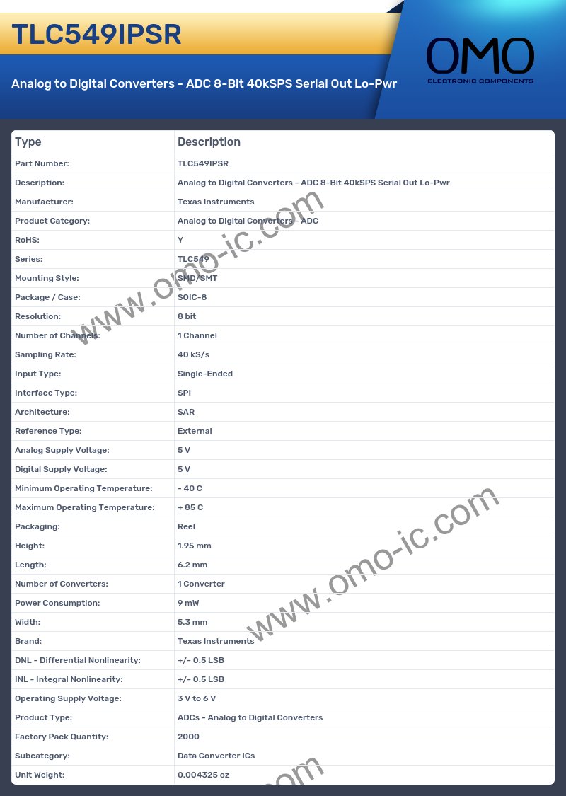 TLC549IPSR