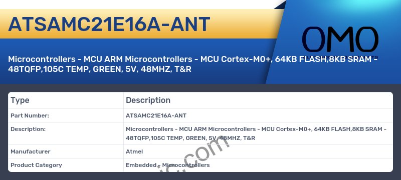 ATSAMC21E16A-ANT