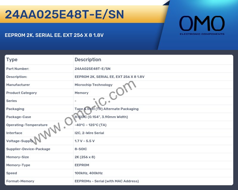24AA025E48T-E/SN