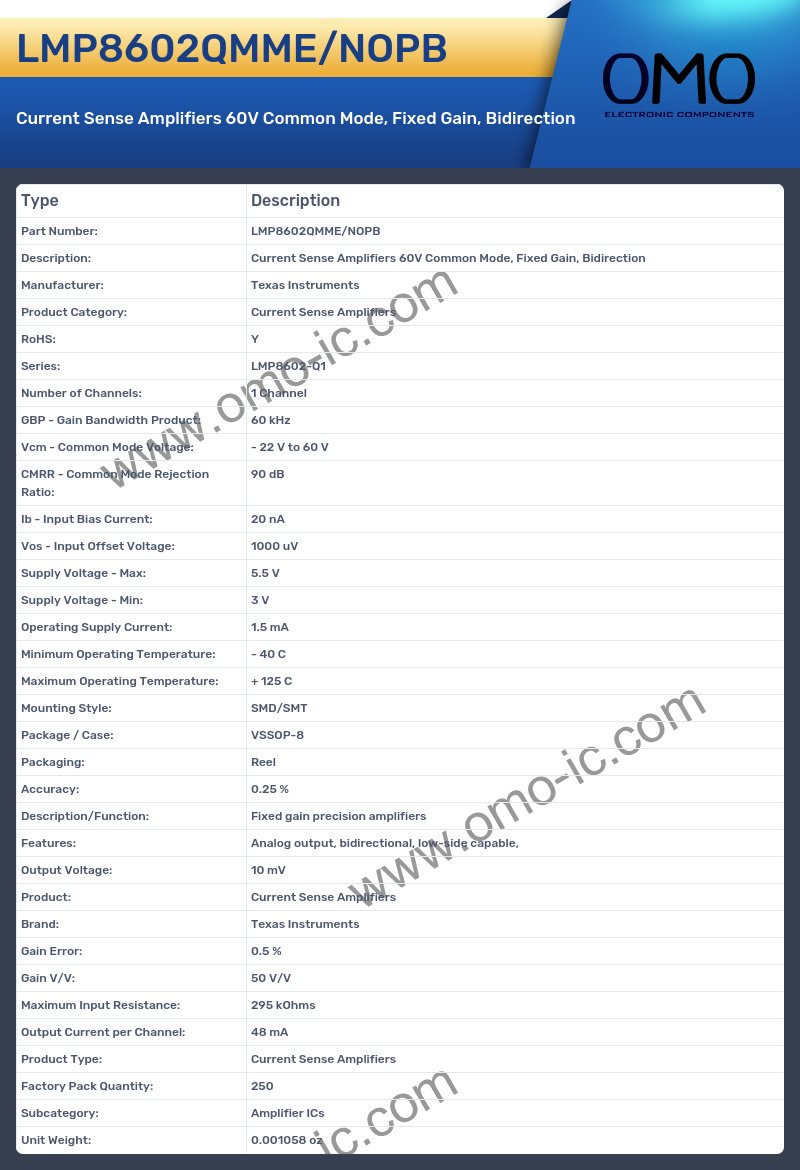 LMP8602QMME/NOPB