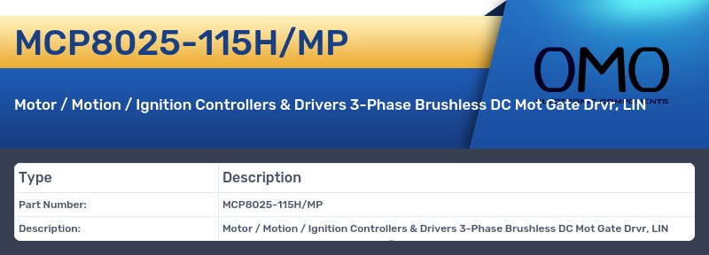MCP8025-115H/MP