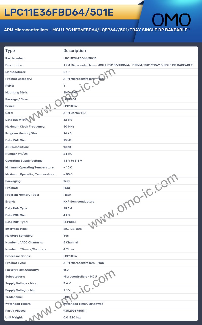 LPC11E36FBD64/501E