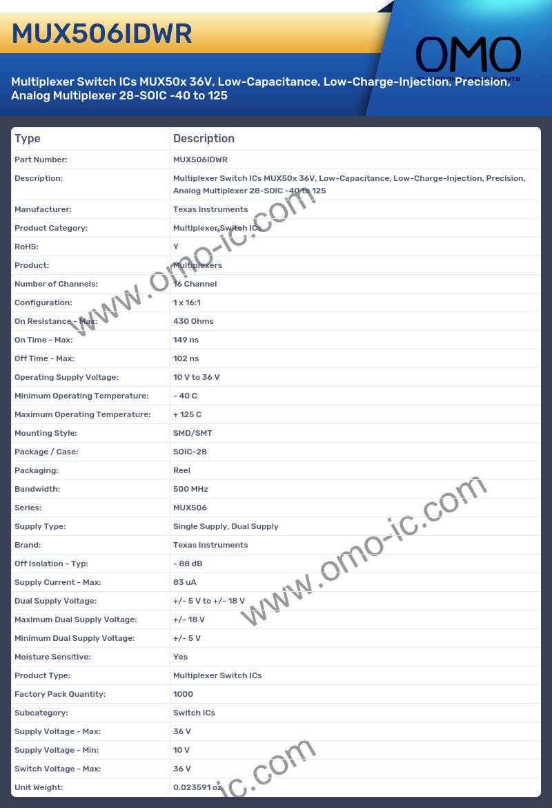 MUX506IDWR