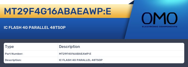 MT29F4G16ABAEAWP:E