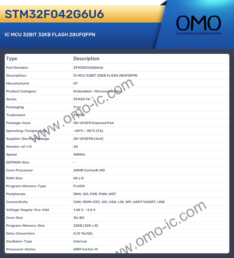 STM32F042G6U6